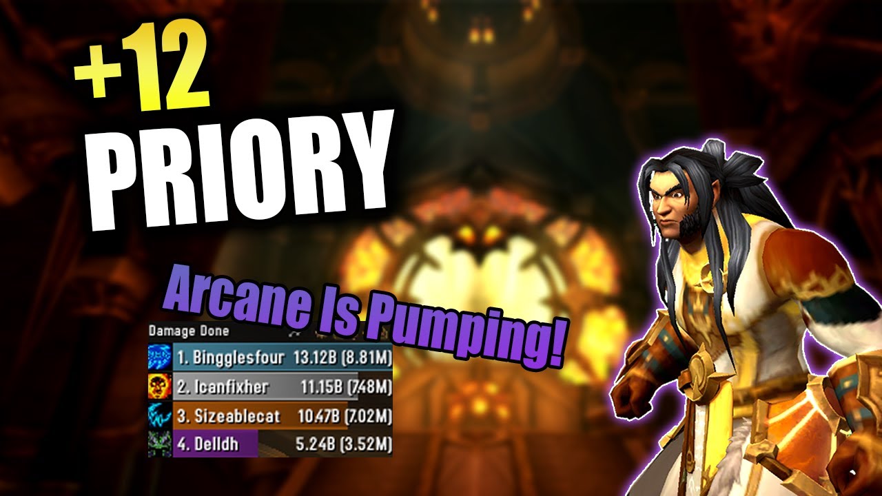 8.8M Overall! Arcane is Pumping! | +12 Priory of the Sacred Flame | 11.2 Arcane Mage M+