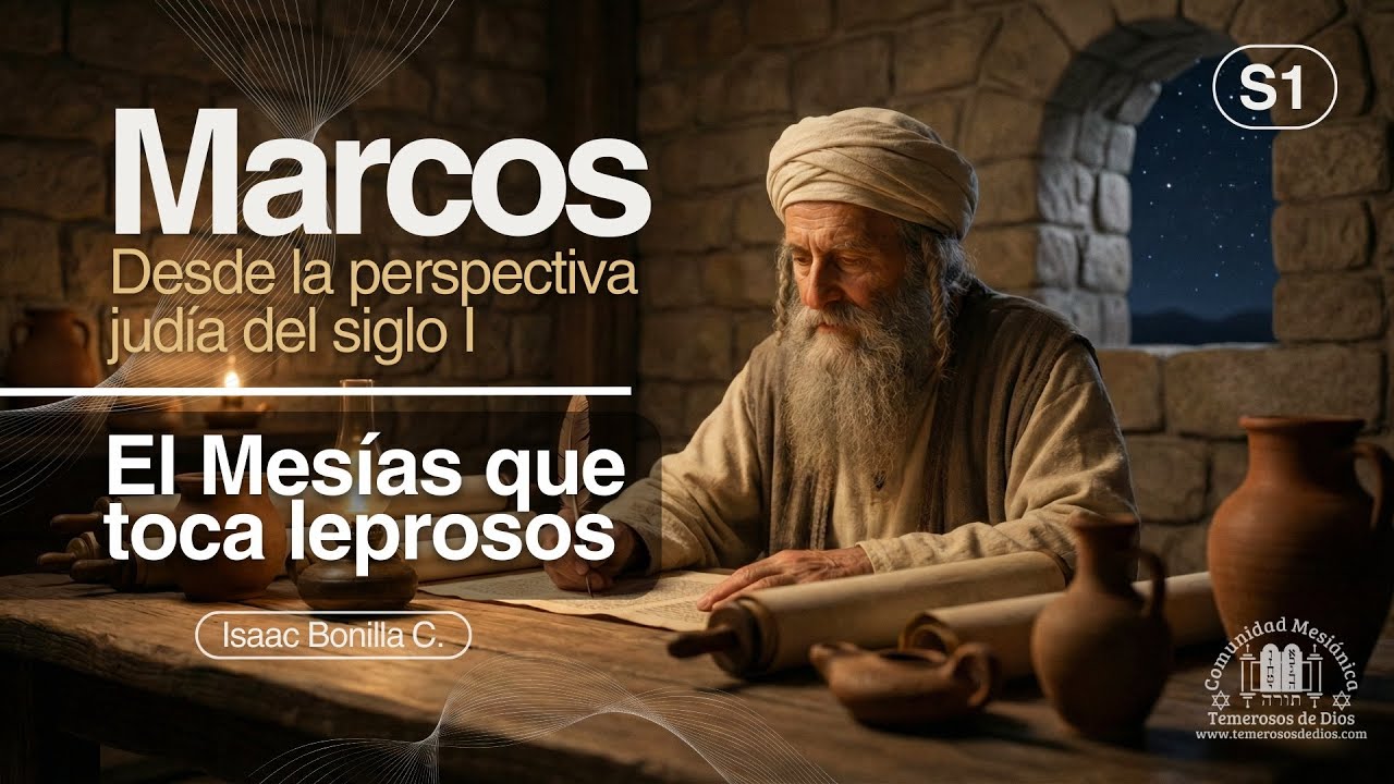 S1 | El Mesías que toca leprosos |  Isaac Bonilla C | MARCOS desde una perspectiva judía del siglo I