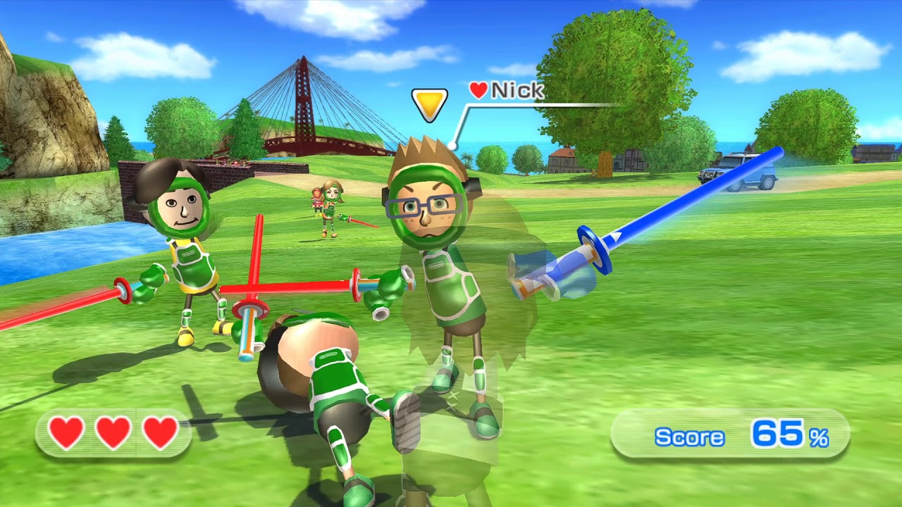 Wii Sports Resort (Wii 스포츠리조트 검술, Swordplay Showdown ) for Wii #088
