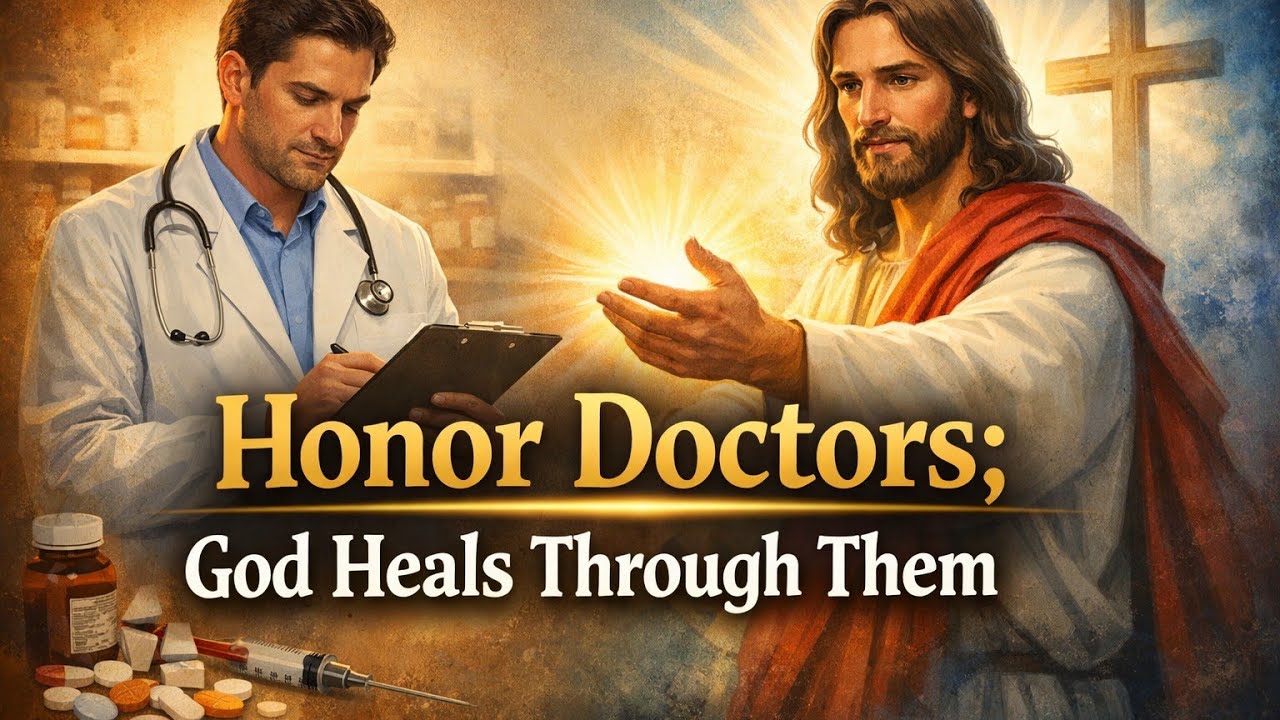 Honor Doctor; God heals through medicine, prayer, and repentance.@Hopefordeliverance 