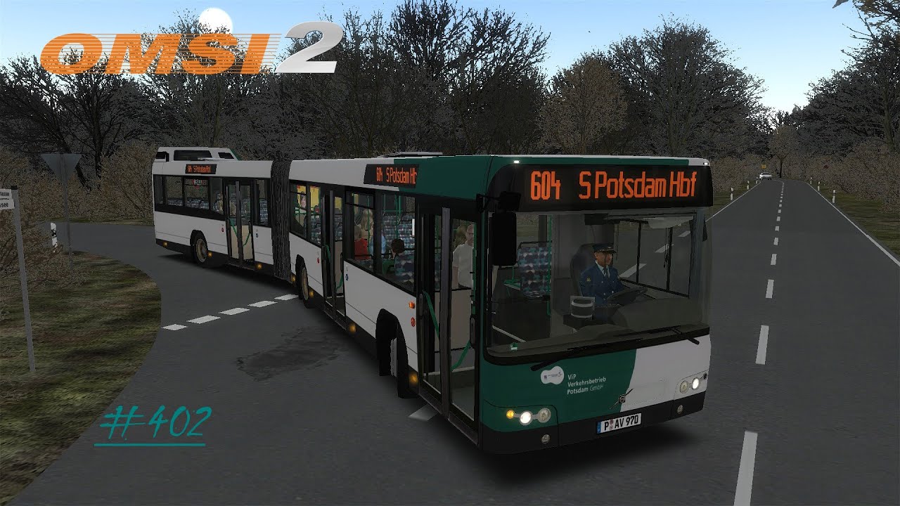 Lets Play OMSI 2 #402 Grenzregion Berlin-Potsdam Auf der Linie 604 [HD][GER]