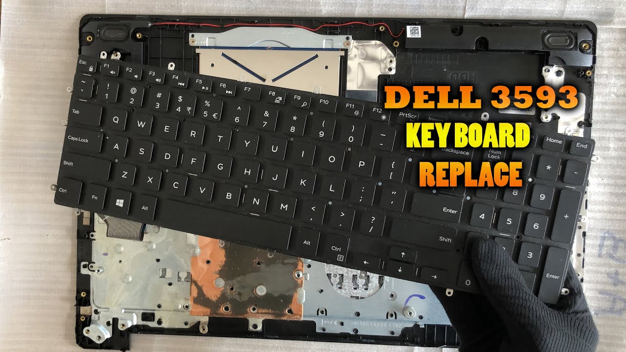How  to Replace  DELL 3593 10 Gen  Keyboard #repair 🇱🇰