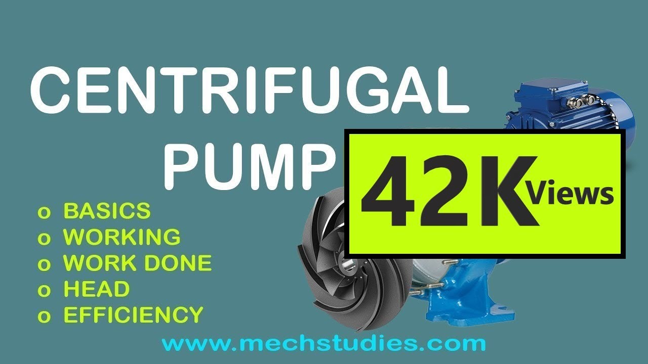 Centrifugal Pump Basics I Definition I Working I Velocity Triangle I Work Done I Head I Efficiency