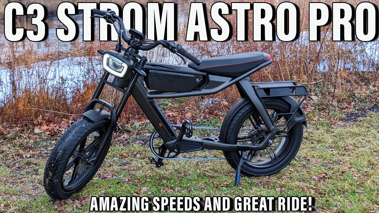 C3STROM ASTRO PRO!  The best looking Bike that looks like a Motorcycle!