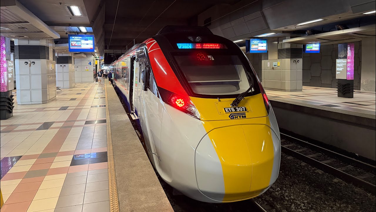 [EP9524] KTM ETS Class 94 (ETS 307): JB Sentral to Kulai. 