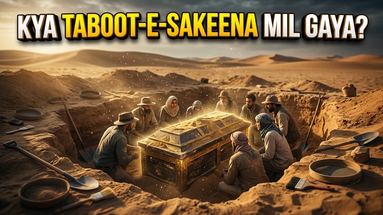 Tabut e Sakina Kahan Hai? 😱 Quran Ne 1400 Saal Pehle Bata Diya Tha | Ark of the Covenant