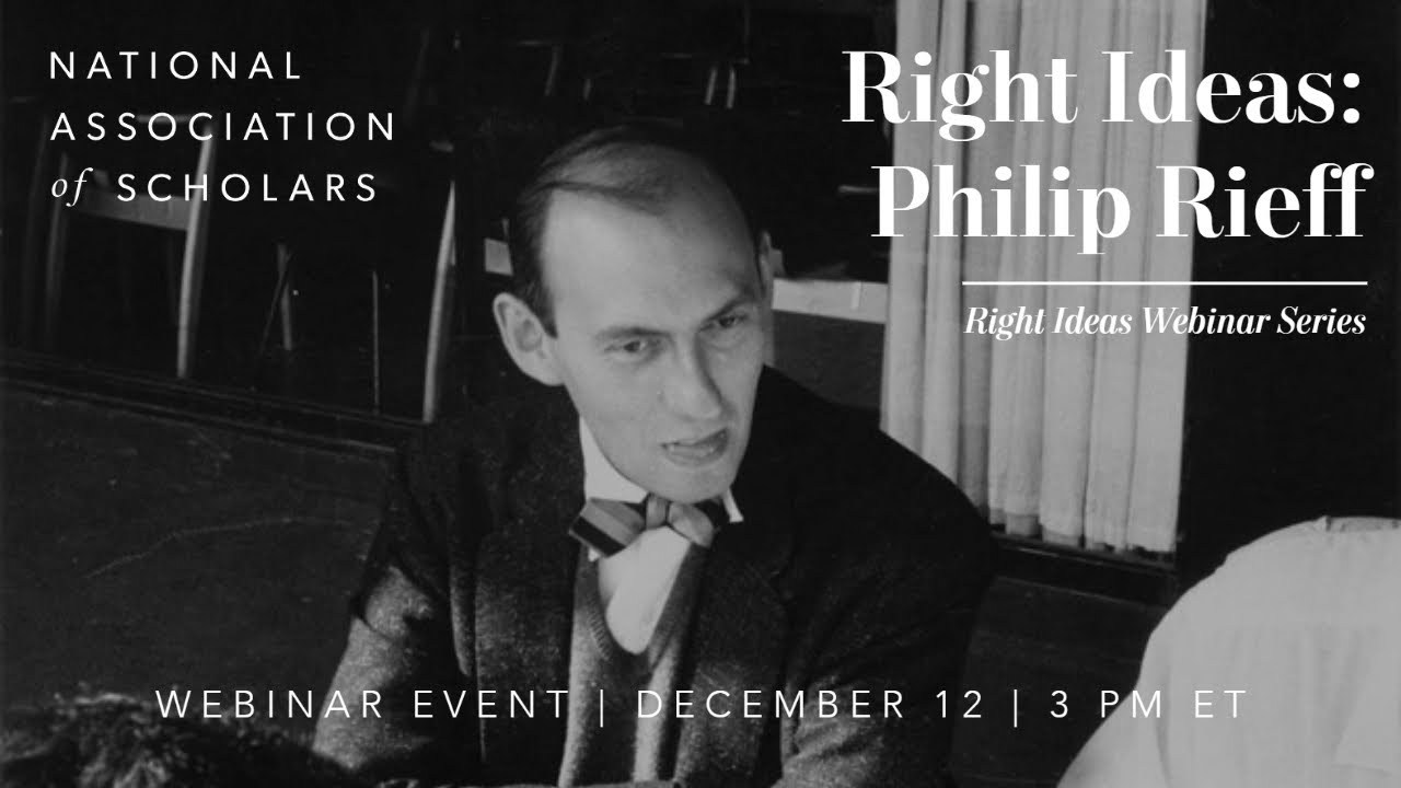 Right Ideas: Philip Rieff