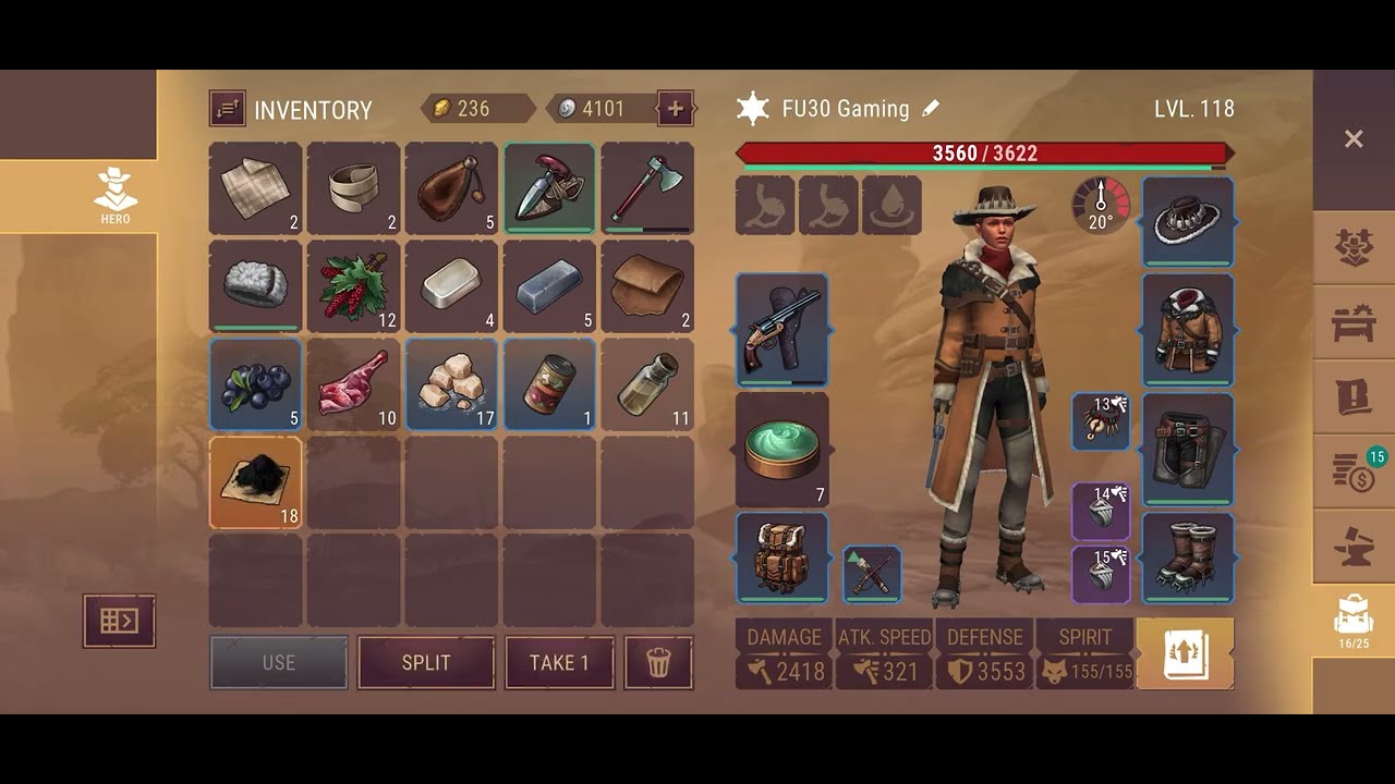 Ranch Defense 040 Colt Dutton No Dying Animation - 4x Molybdenum Ingot - Westland Survival 60 FPS