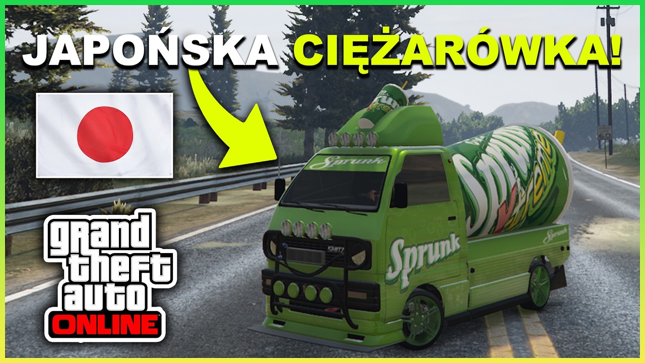 JAPOŃSKA CIĘŻARÓWKA W GTA 5 ONLINE 😍 | Shitzu Keitora