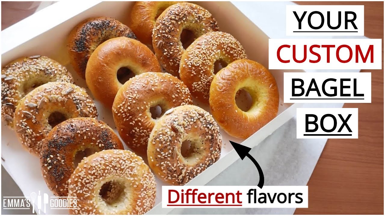 Assorted Bagels USING 1 RECIPE! ( Everything/Egg/Onion/Poppy/Sesame ) New York Bagels Recipe