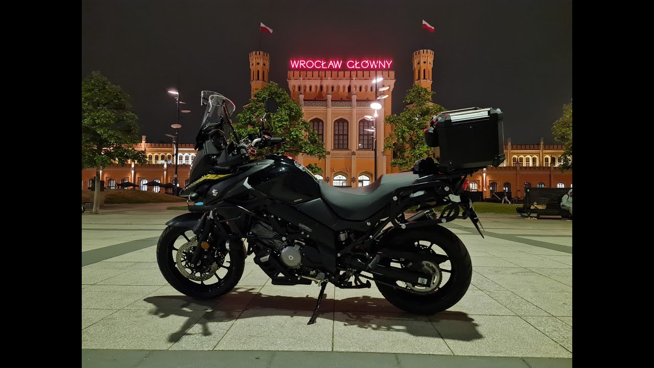 Nocna Jazda Motocyklem - Przejazdzka po Wroclawiu / Night Motorcycle ride - Trip on Wroclav