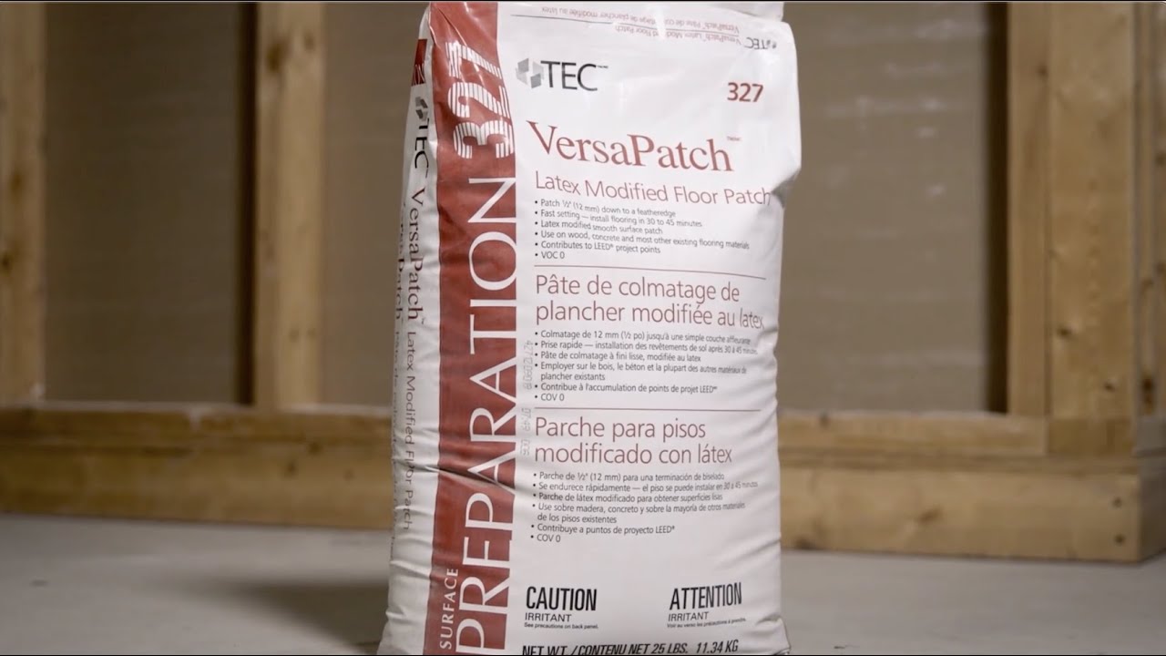 TEC&reg; VersaPatch&reg; Latex Modified Floor Patch Product Video