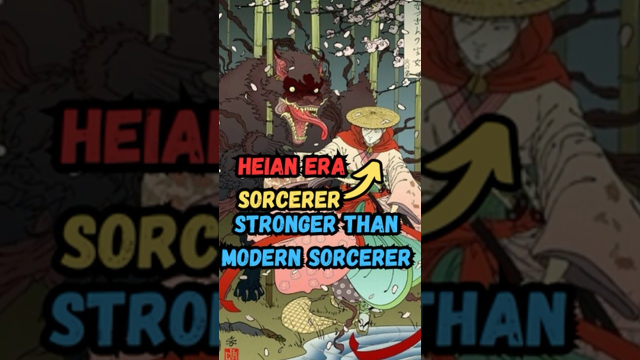 Why the Heian Era Sorcerers Were Stronger  #anime #jujutsukaisen #jjk #sukuna #gojosatoru