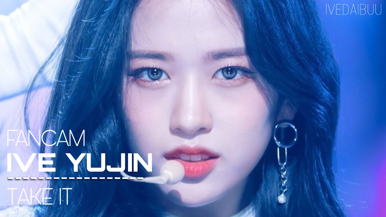 [220125] TAKE IT- IVE YUJIN (FULL BODY FANCAM) 베이징올림픽 결단식 축하무대 Beijing Olympics SK Opening Ceremony