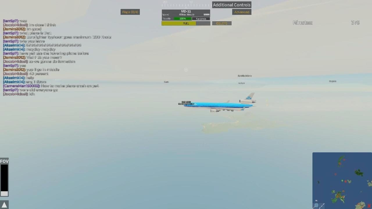Flying new Planes in PTFS!