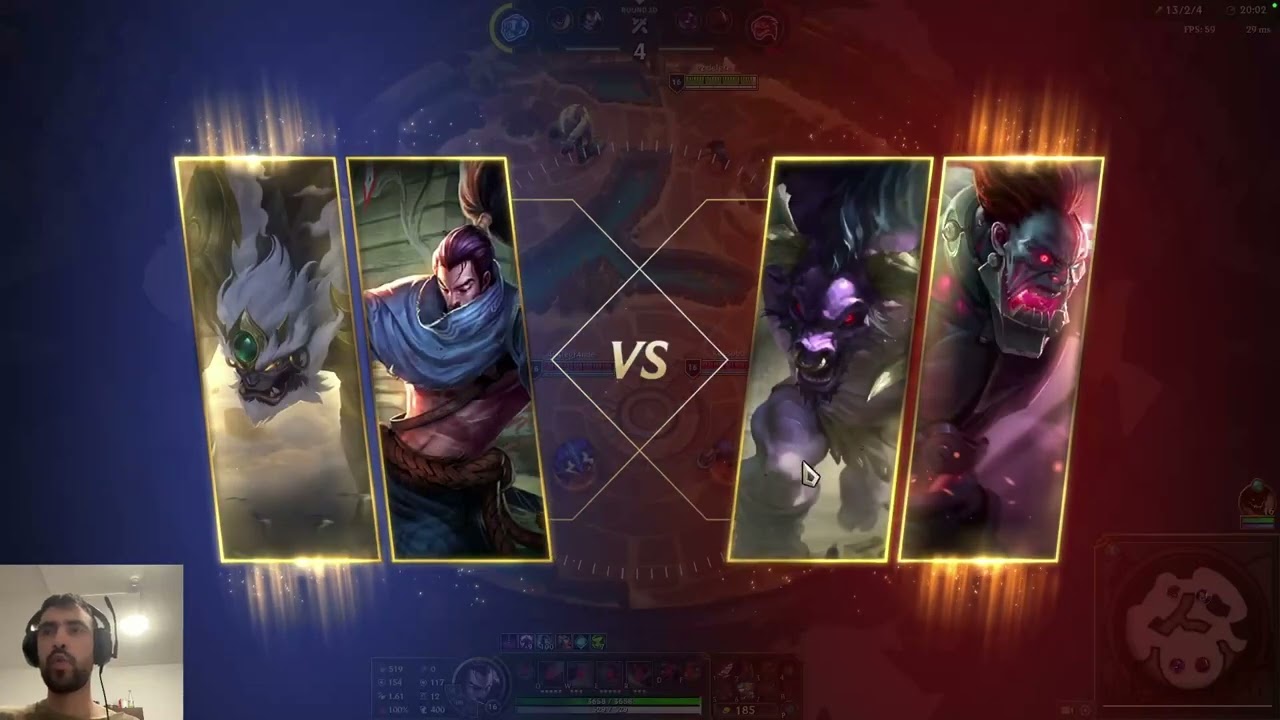 Yasuo 400% CRIT DAMAGE - 2k CRITS - 4x damage Q & AA Arena 2v2