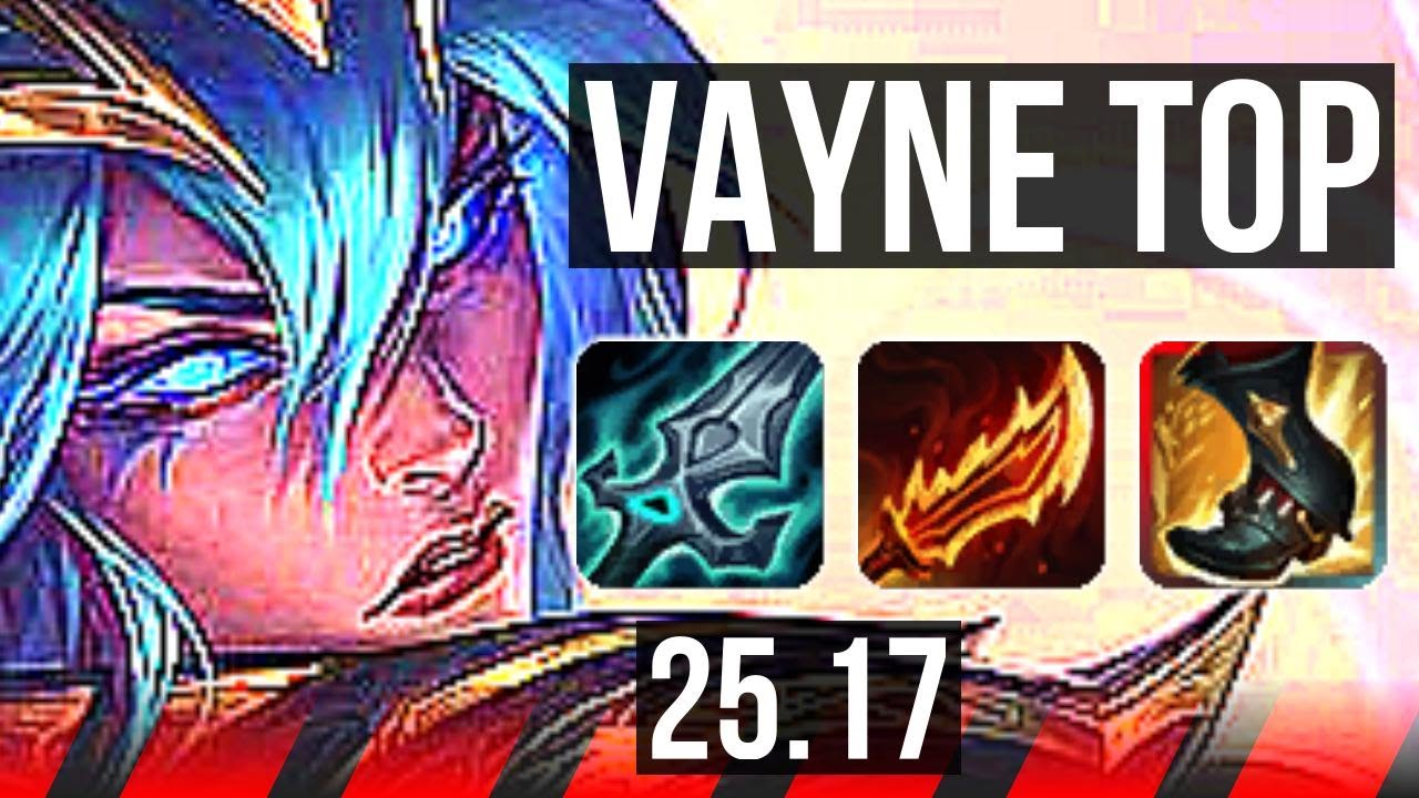 VAYNE vs WARWICK (TOP) | EUW Master | 25.17