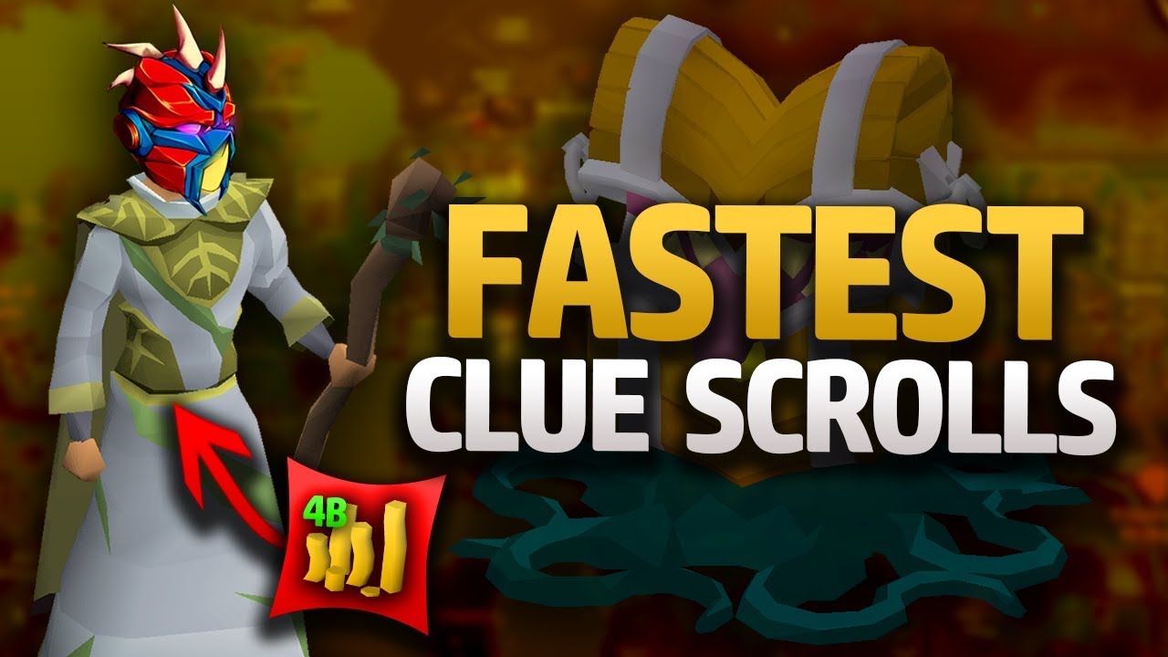 Fastest Ways to get Clue Scrolls (OSRS)