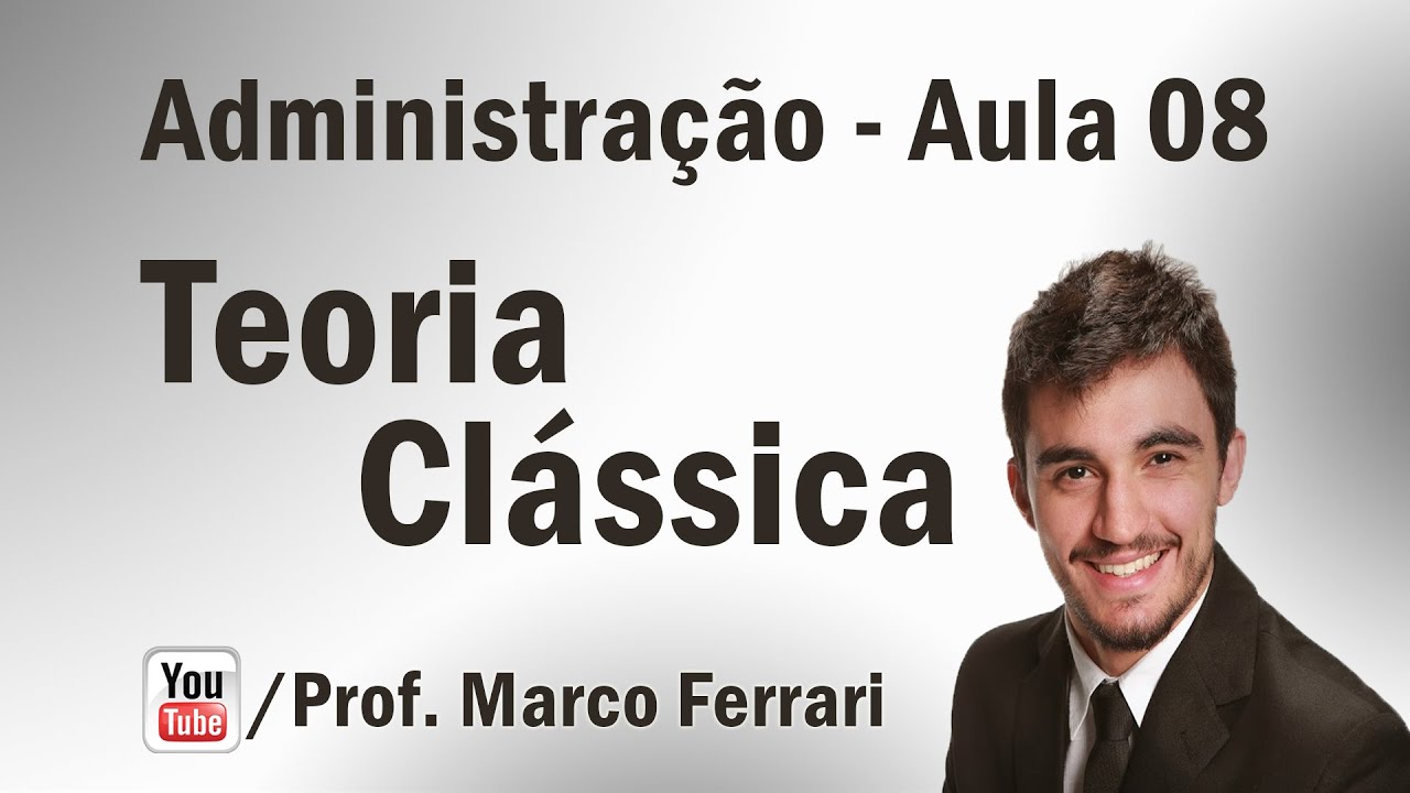 Administração - Aula 08 (Teoria Clássica)