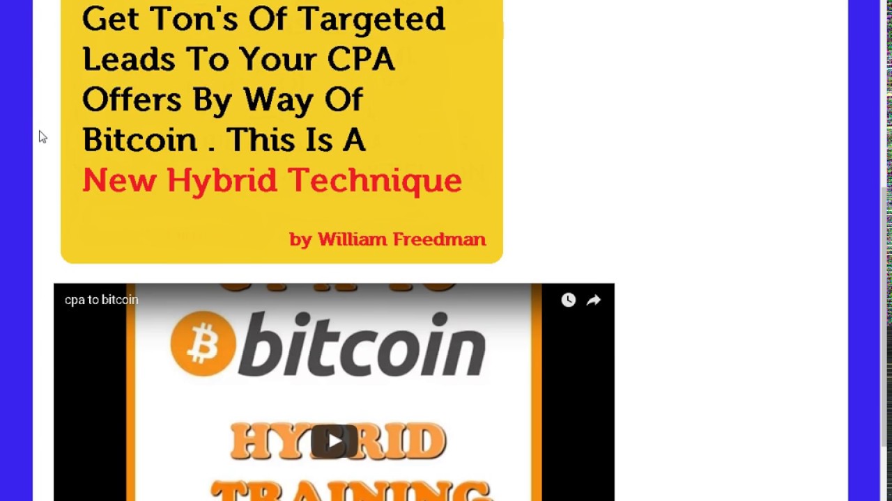 BITCOIN MEETS CPA IS WORKING PEOPLE!!!!!!!