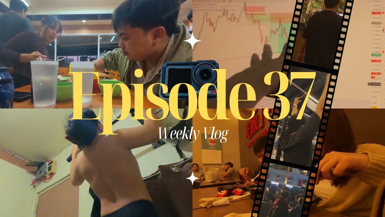 Episode 37: Trading Journey, Monthsary Dinner at Mang Inasal & MOA Fireworks | Weekly Vlog
