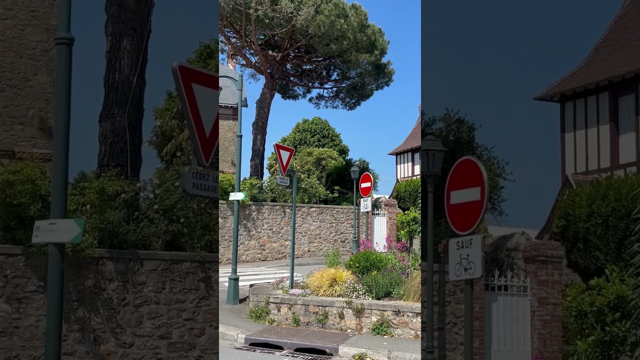 Dinard - французский приморский курорт времен Belle Epoque на Ла Манше.