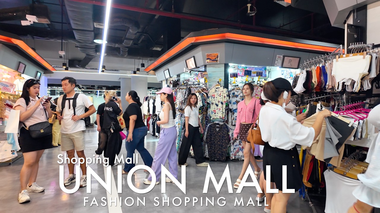 BANGKOK SHOPPING MALL UNION MALL! / Women's & Men's Casual Fashion Shopping area