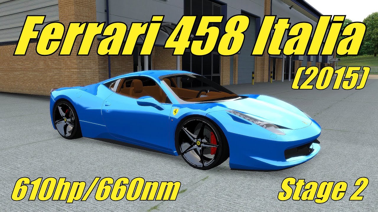 LFS - Ferrari 458 Italia (2015) Stage2 610hp | Logitech G29 Gameplay