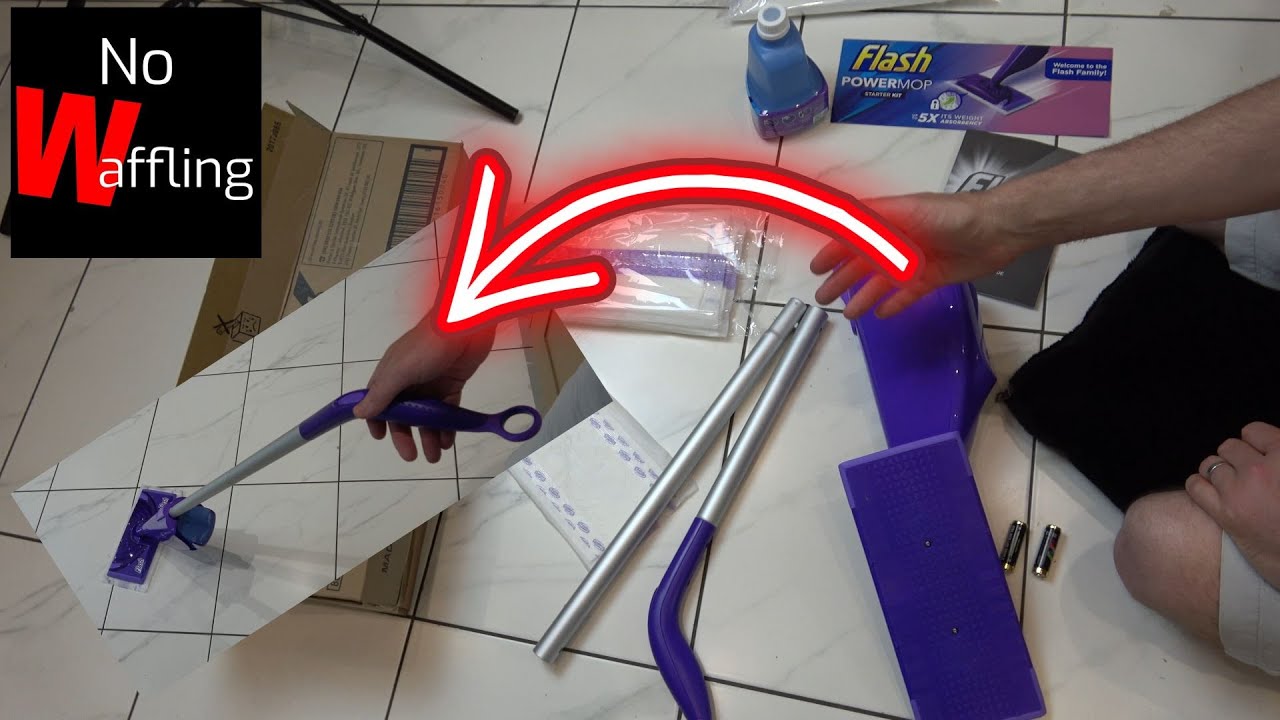 How to set up and use Flash Power Mop Amazon's BEST-SELLING 'power' mop