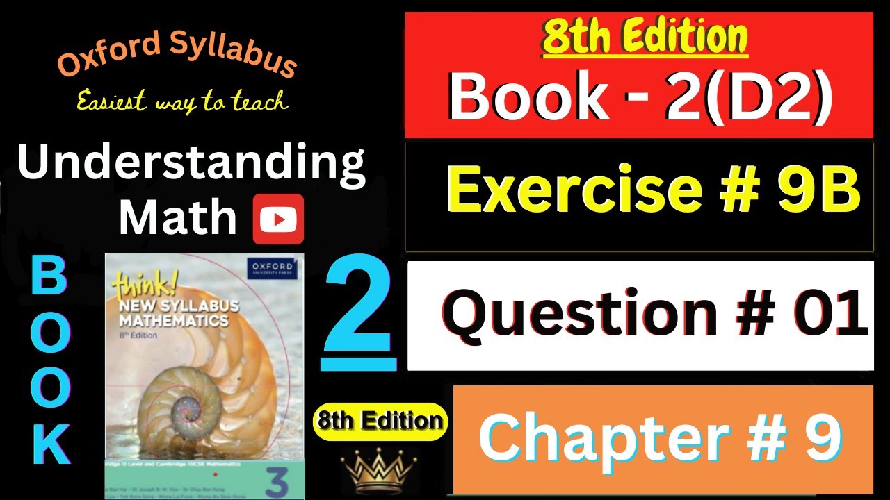D2 Math Chapter 9 Exercise 9B Question 1 | Pythagoras | Think New Syllabus Mathematics 8th Edition