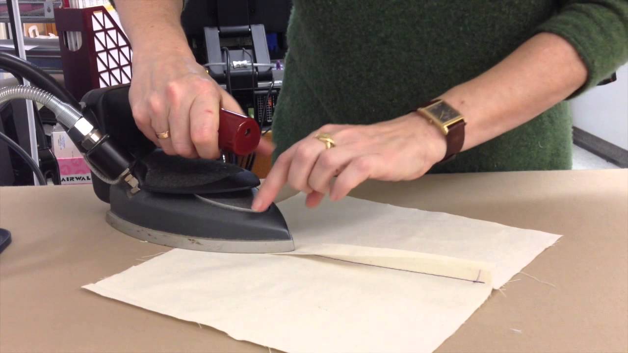 Sewing Tutorial: Sewing and Pressing a Plain Seam