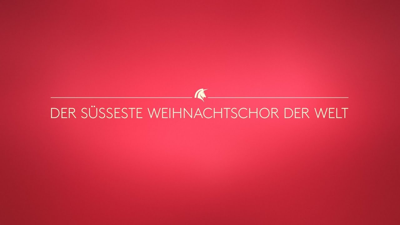 MIGROS: Der süsseste Weihnachtschor der Welt von Frey