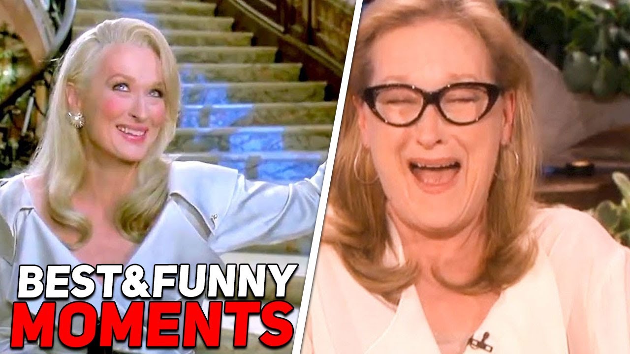Meryl Streep's BEST and FUNNIEST Moments!