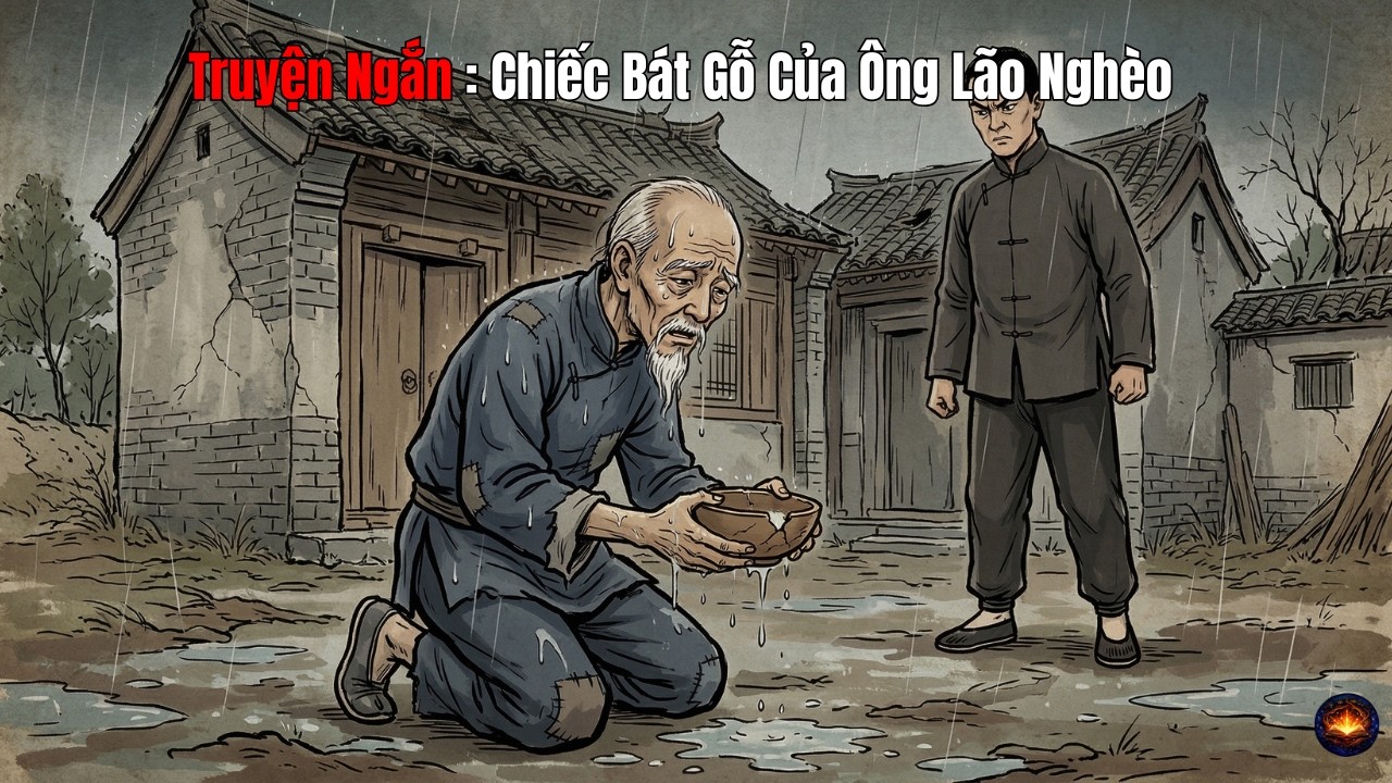 Chiếc Bát Gỗ Của Ông Lão Nghèo Và Cái Kết Cho Kẻ Bất Hiếu