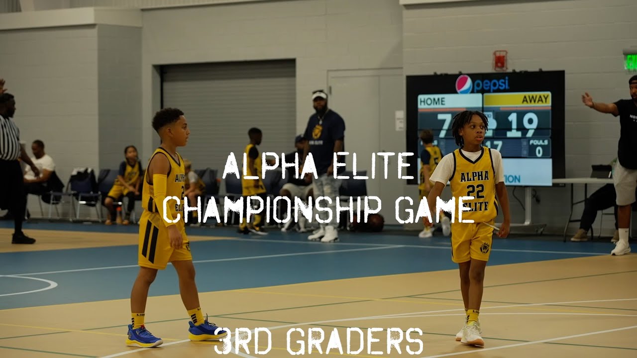 Alpha Elite Gold Vs Gulf Coast Warriors - Championship Game [3rd Grade HoopFest Tournament]