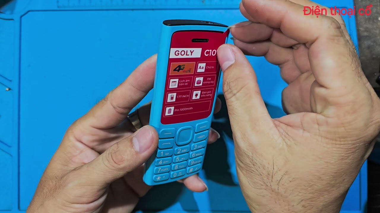 Mở hộp GOLY C107 4G 