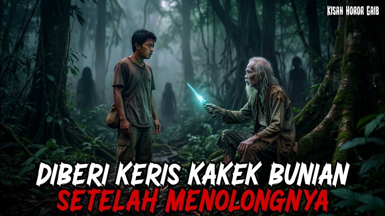 DIBERI KERIS KAKEK BUNIAN SETELAH MENOLONGNYA SAAT KELAPATAN