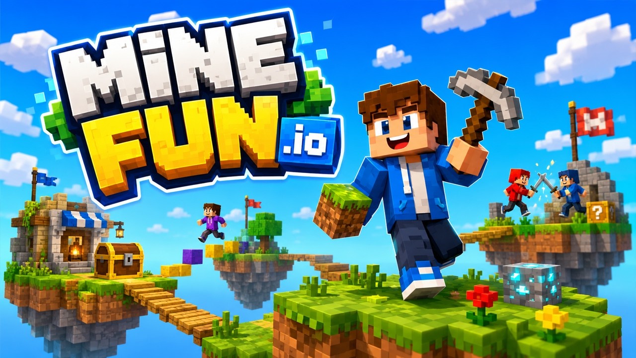 MineFun io Gameplay &ndash; Play Free .iO Games Online #games #gameplay #minefun #minefunio