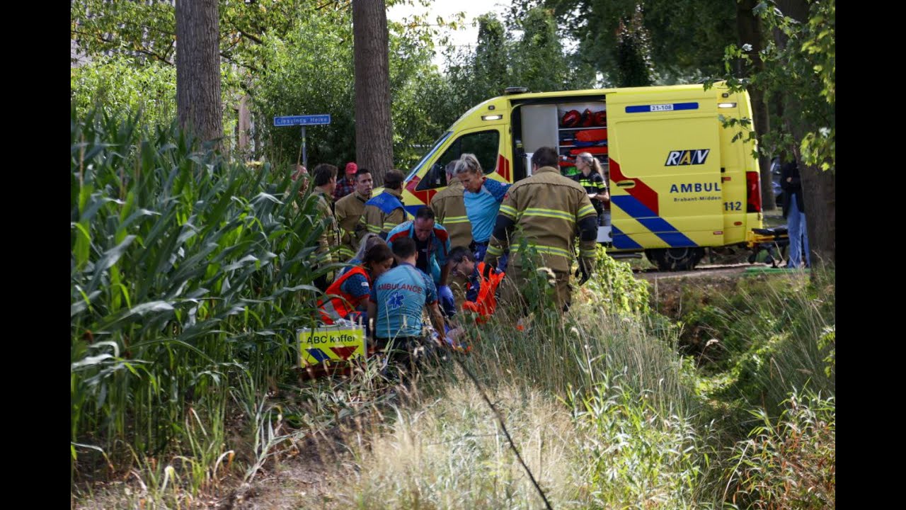 Motorrijder zwaargewond bij ongeval met tractor