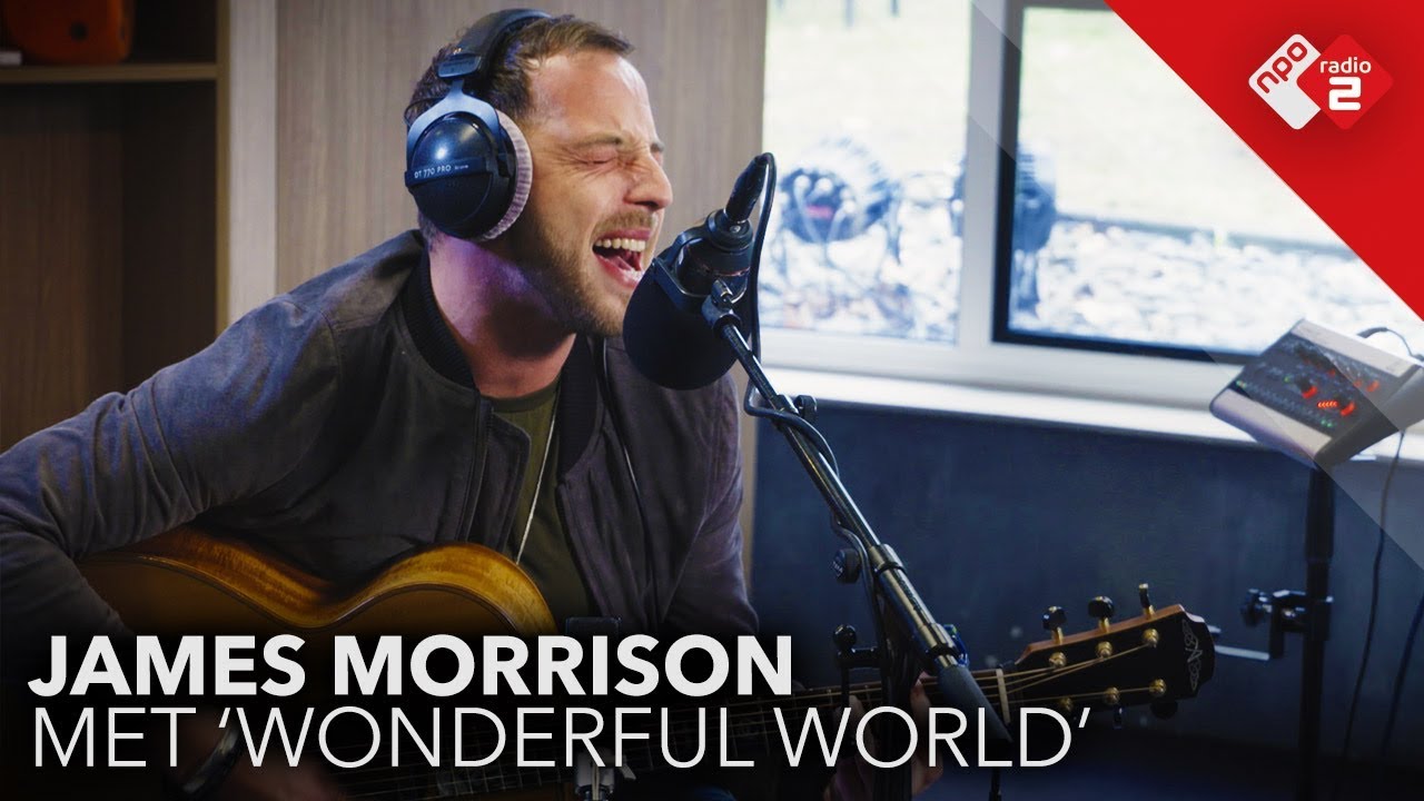 James Morrison - 'Wonderful World' Live @ Gijs 2.0 | NPO Radio 2
