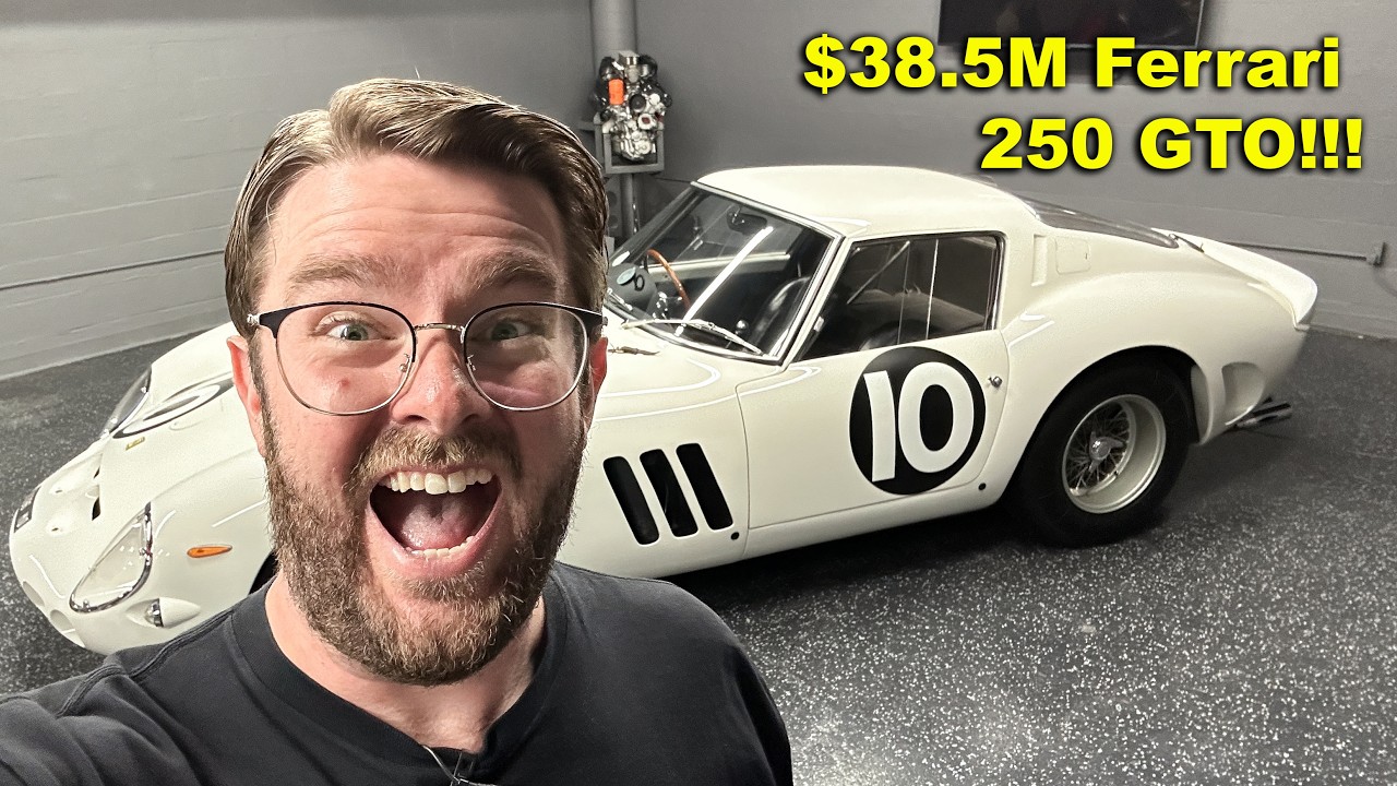 He Paid $38.5M for This Ferrari!!! | Visiting David Lee