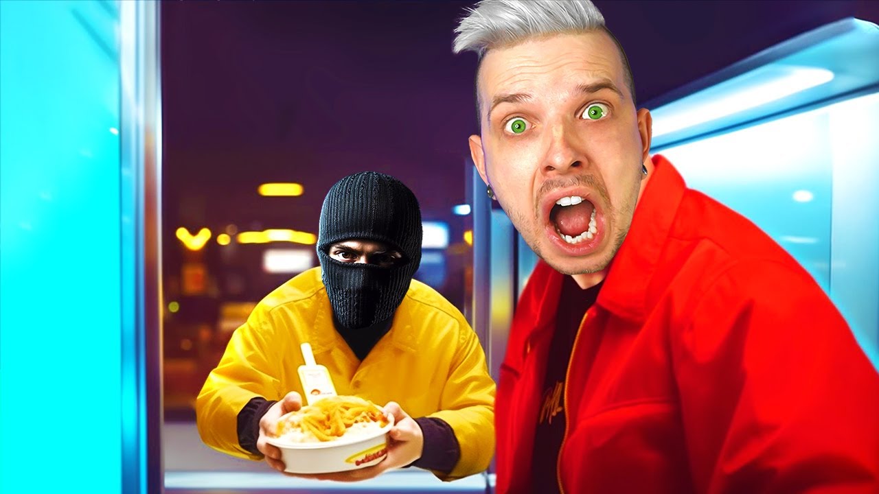 BANDYTA ATAKUJE MNIE W PRACY O 3 W NOCY!