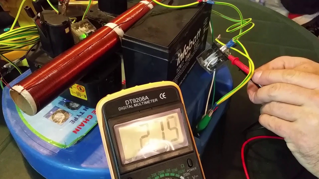 Radiant energy battery charger for any battery type PART 6