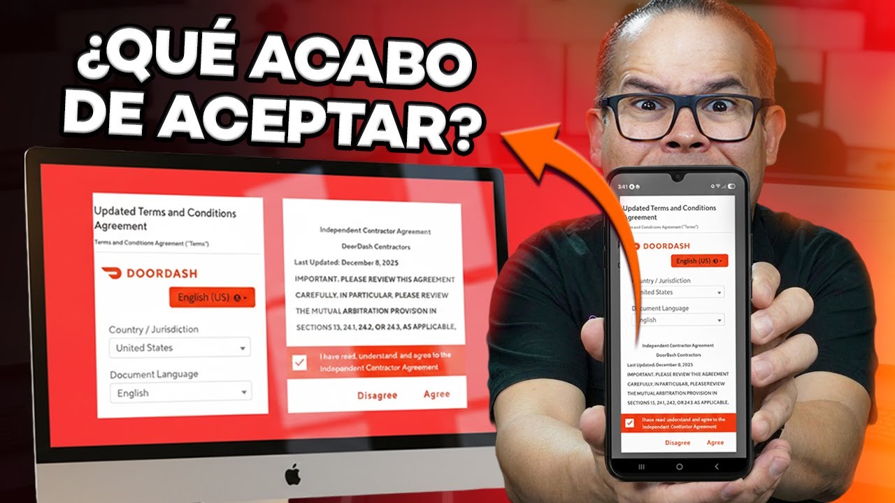 DoorDash 2025: aceptas o no trabajas