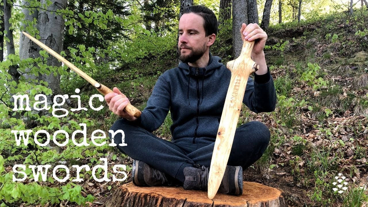 Making Two Wooden Toy Swords For Twins
