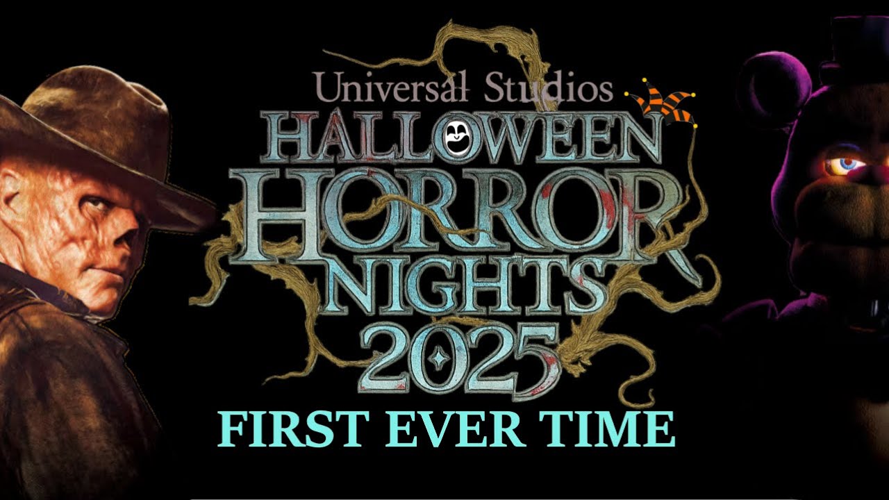 Universal Studios Halloween Horror Nights 2025 First Ever Time