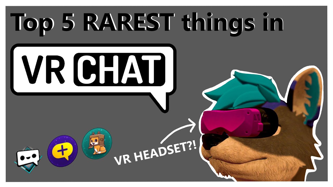 Топ-5 РЕДКИХ вещей в VRChat