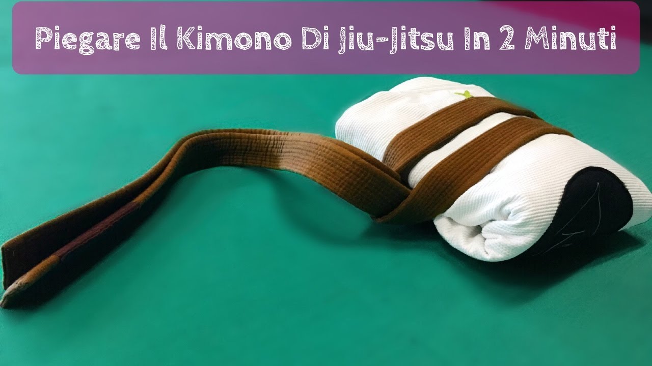 Come Piegare Il Kimono In 2 Minuti