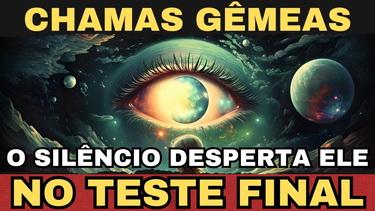 ⚠️CHAMAS GÊMEAS — O TESTE FINAL: Por Que o Silêncio Dela Desperta a Alma Dele?⚠️