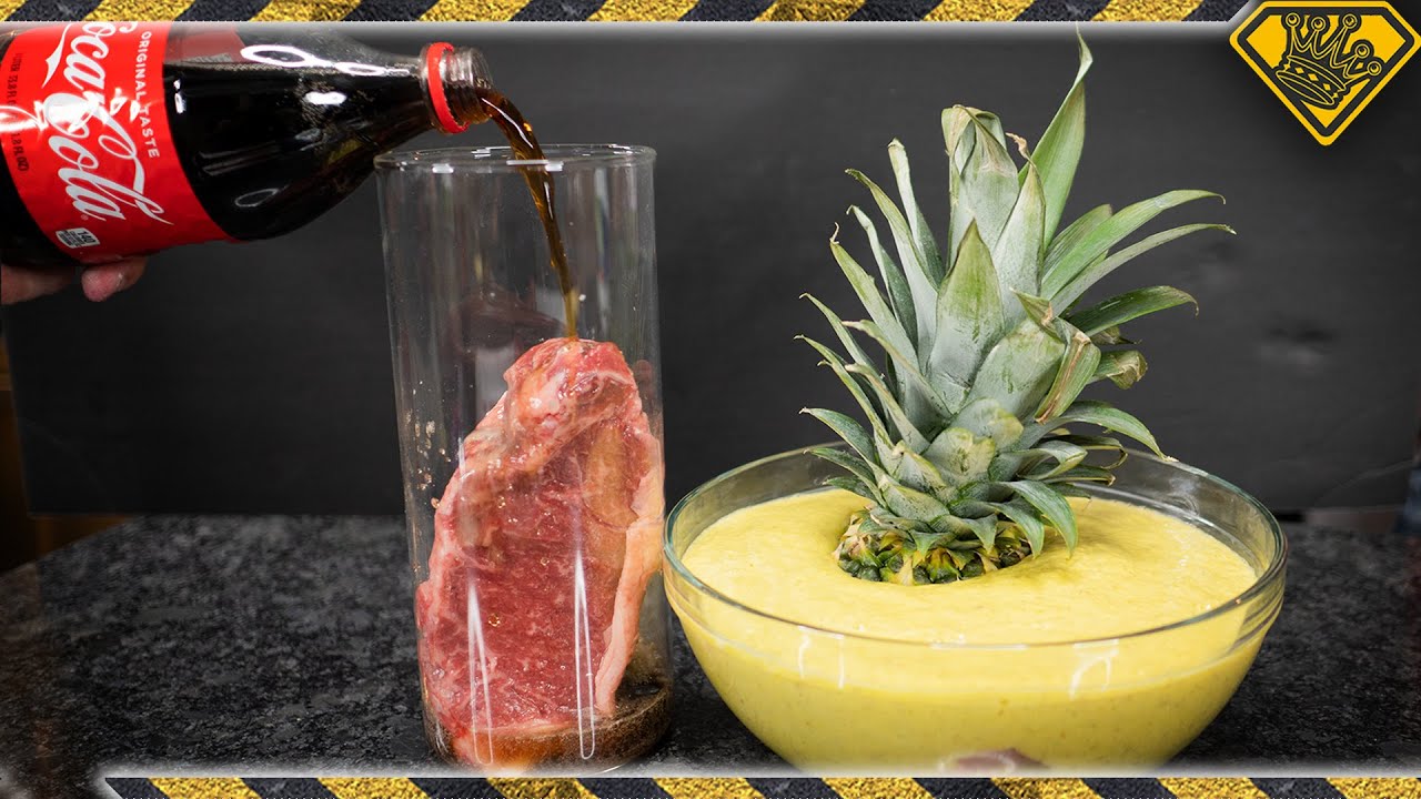 Will COKE and Pineapple ACID Disintegrate Meat?